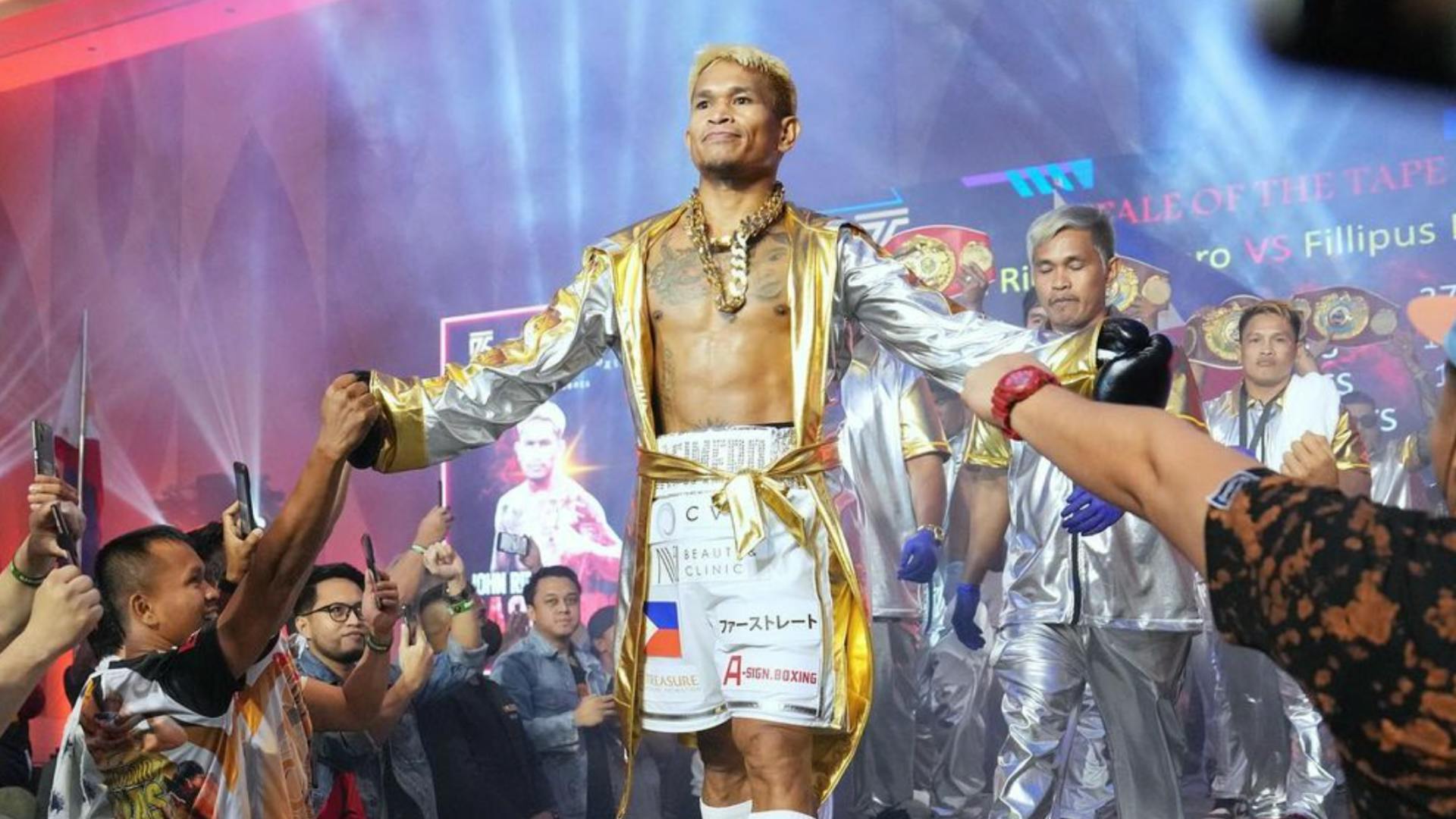 Amid weight issues, John Riel Casimero scores TKO win in comeback fight